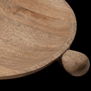 SEEMLY DECORATION BOWL ROUND MANGO WOOD NATURAL