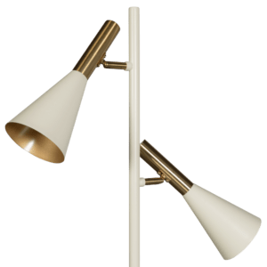 BODY FLOOR LAMP METAL SAND/GOLD