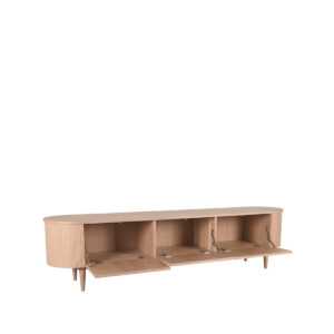 LABEL 51 dřevěný TV stolek OLIVA 55x220 cm světlý