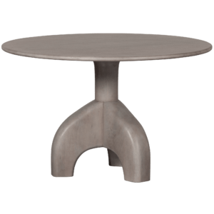 BePureHome Kulatý jídelní stůl SMOOTH Ø120cm šedý
