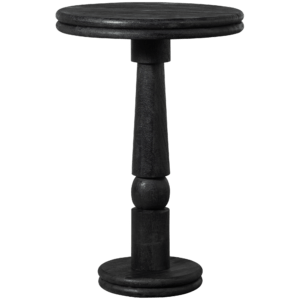 WOOOD Dřevěný barový stůl KOLBY černý