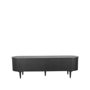 LABEL51 dřevěný TV stolek OLIVA 55x180 cm černý