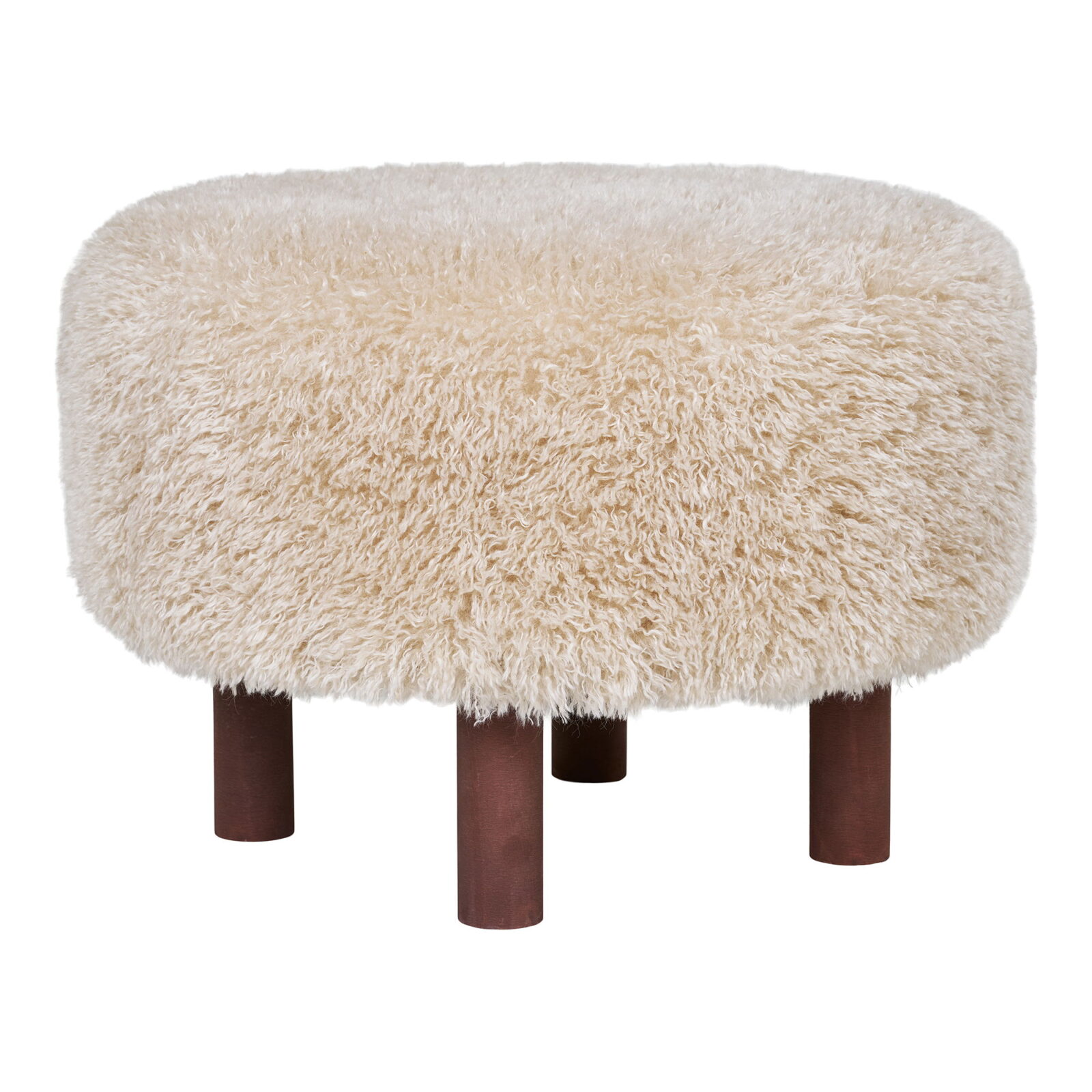 House Nordic Pouf INVERNESS světle hnědý